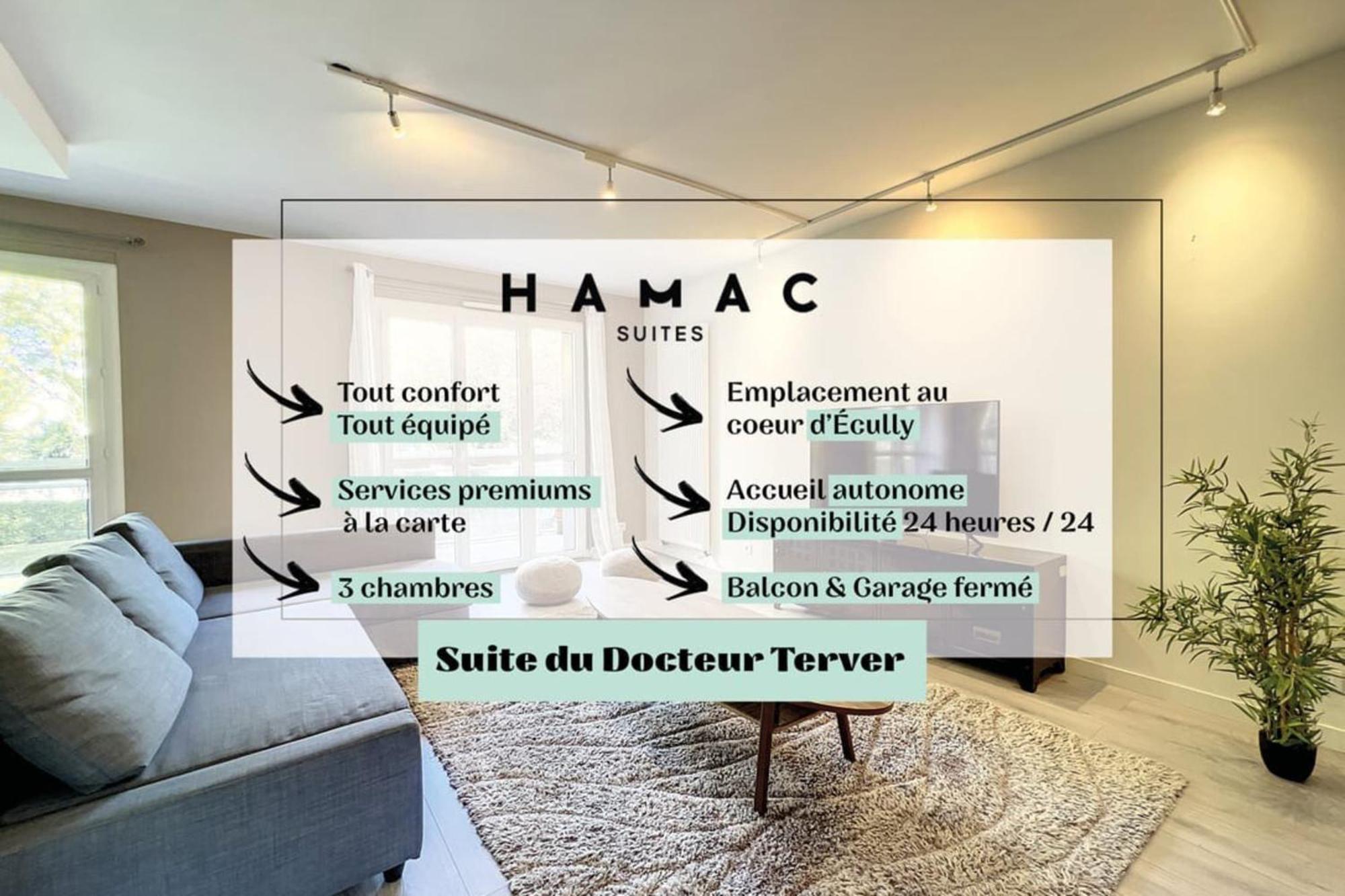 Hamac Suites - Docteur Terver - 6 People Écully Exterior foto